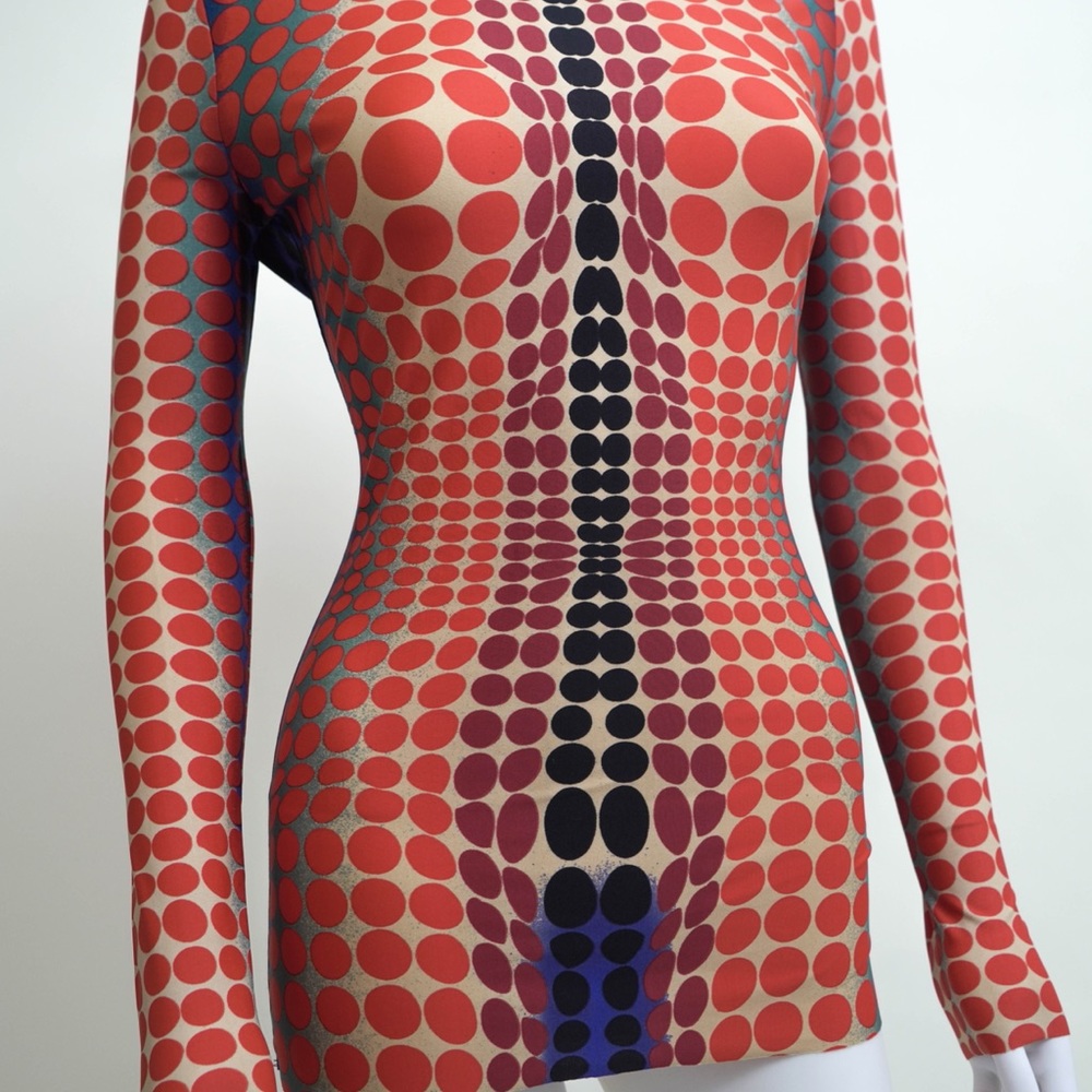 Jean Paul Gaultier Cyber Dot Top - Picture 5 of 8